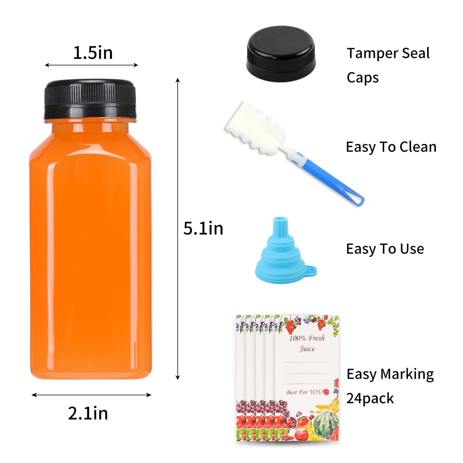 SUPERLELE food-grade PET bottles offer safe, tasteless storage for drinks