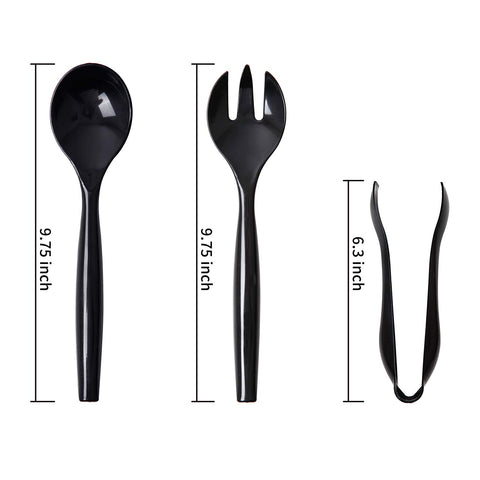 BPA-free PS material ensures safe dining with Supernal utensils.