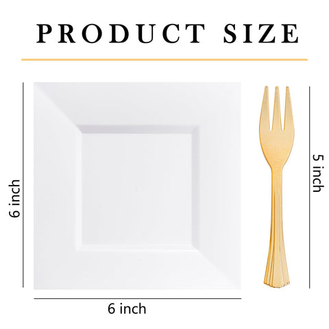 Supernal Christmas dinner table setup with white plates.