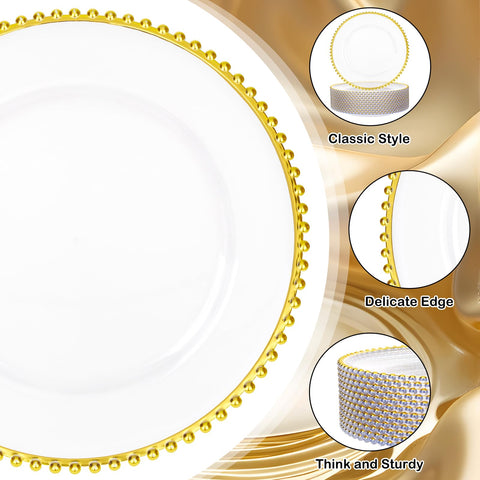 Supernal elegant table setting charger plates elevate decor