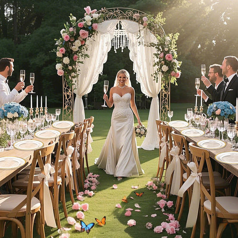 Supernal reusable plastic charger plates for easy cleanup