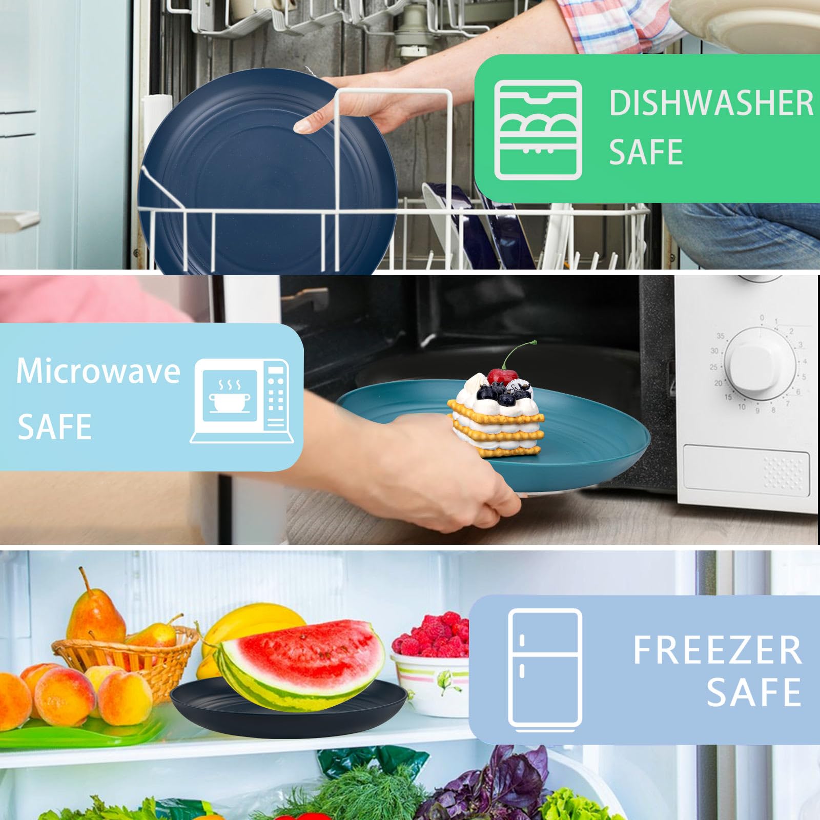 Supernal dishwasher-safe dinnerware speeds post-meal cleanup.