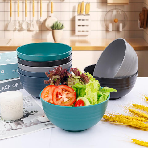 Supernal microwave-safe bowls warm leftovers quickly.