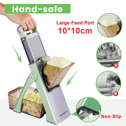 SupMaKin bigger entrance feeding port enables quick bulk prep