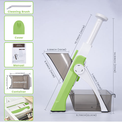SupMaKin food collection container allows tidy, drip-free cleanup.