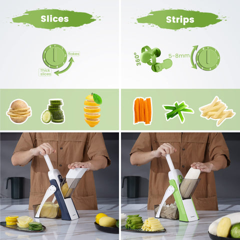 SupMaKin safety design with non-slip base provides stable chopping.