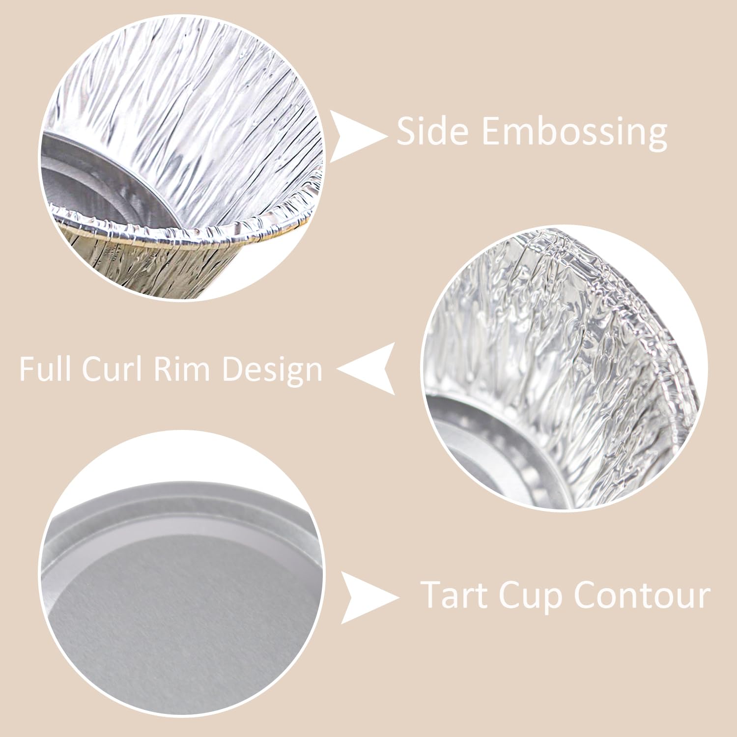 SUPPHOUS durable cups resist tearing for reliable baking sessions