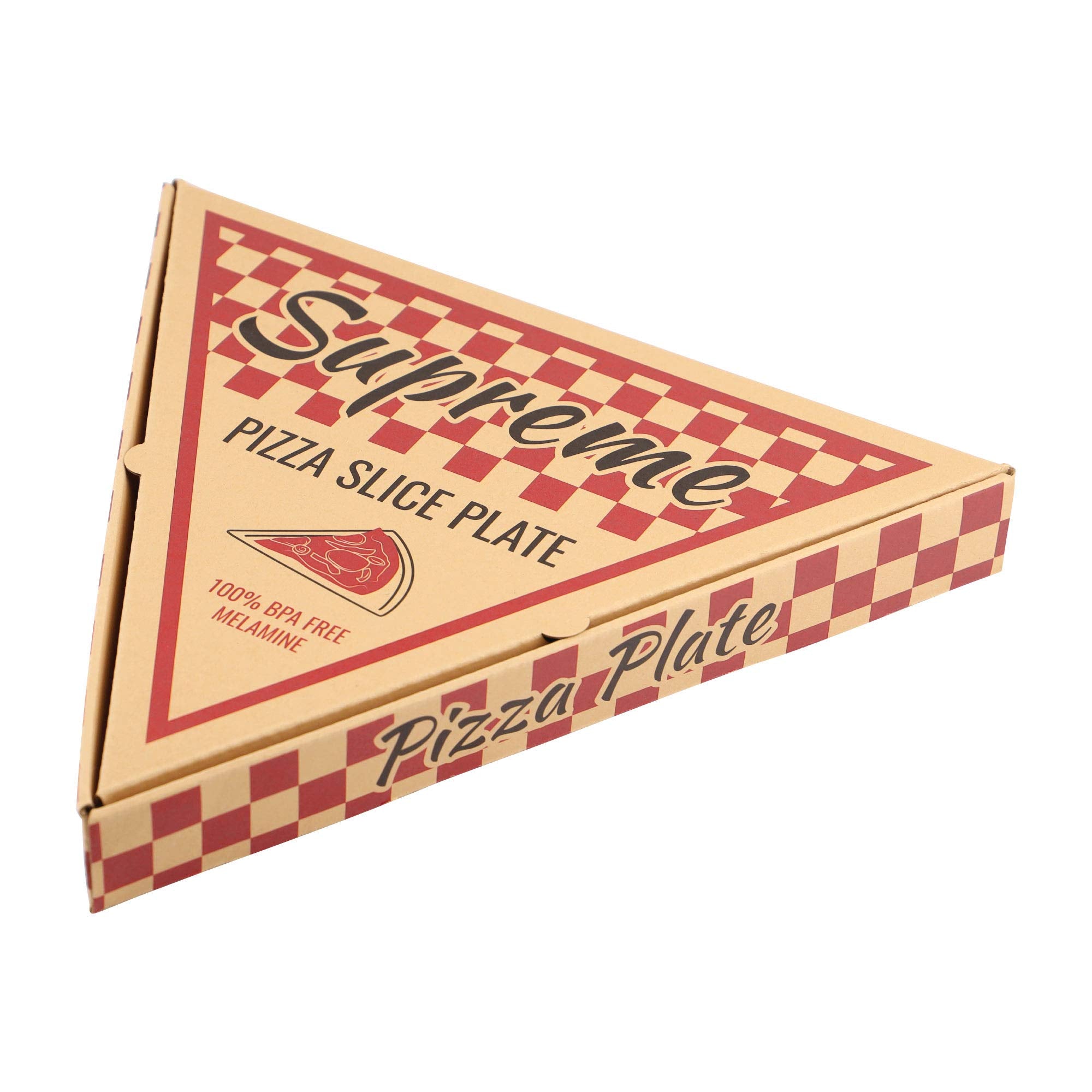 Dishwasher-safe Supreme Housewares pizza plate ready for quick cleanup.