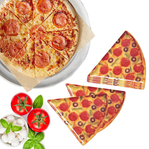Pizza box-inspired packaging from Supreme Housewares for a fun gift set.