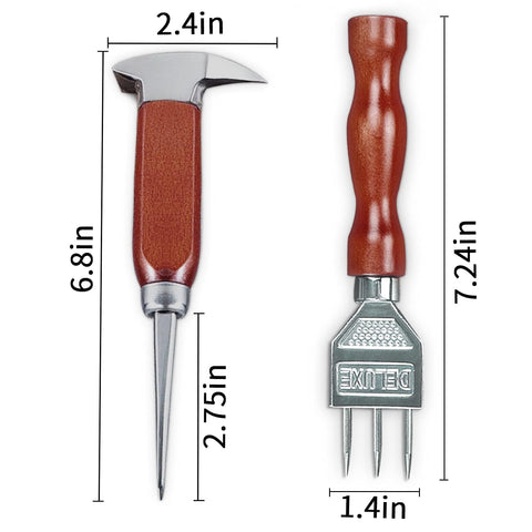 SuproBarware ice pick 6.8-inch compact tool for precise ice shaping.