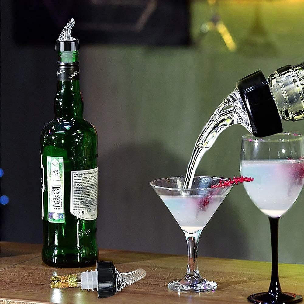 SuproBarware ready-to-use pourer for wine and liquor, easy to insert