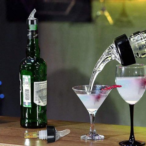 SuproBarware ready-to-use pourer for wine and liquor, easy to insert