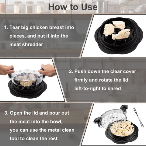 SURETIVIAN shredder includes cleaning brush for easy maintenance.
