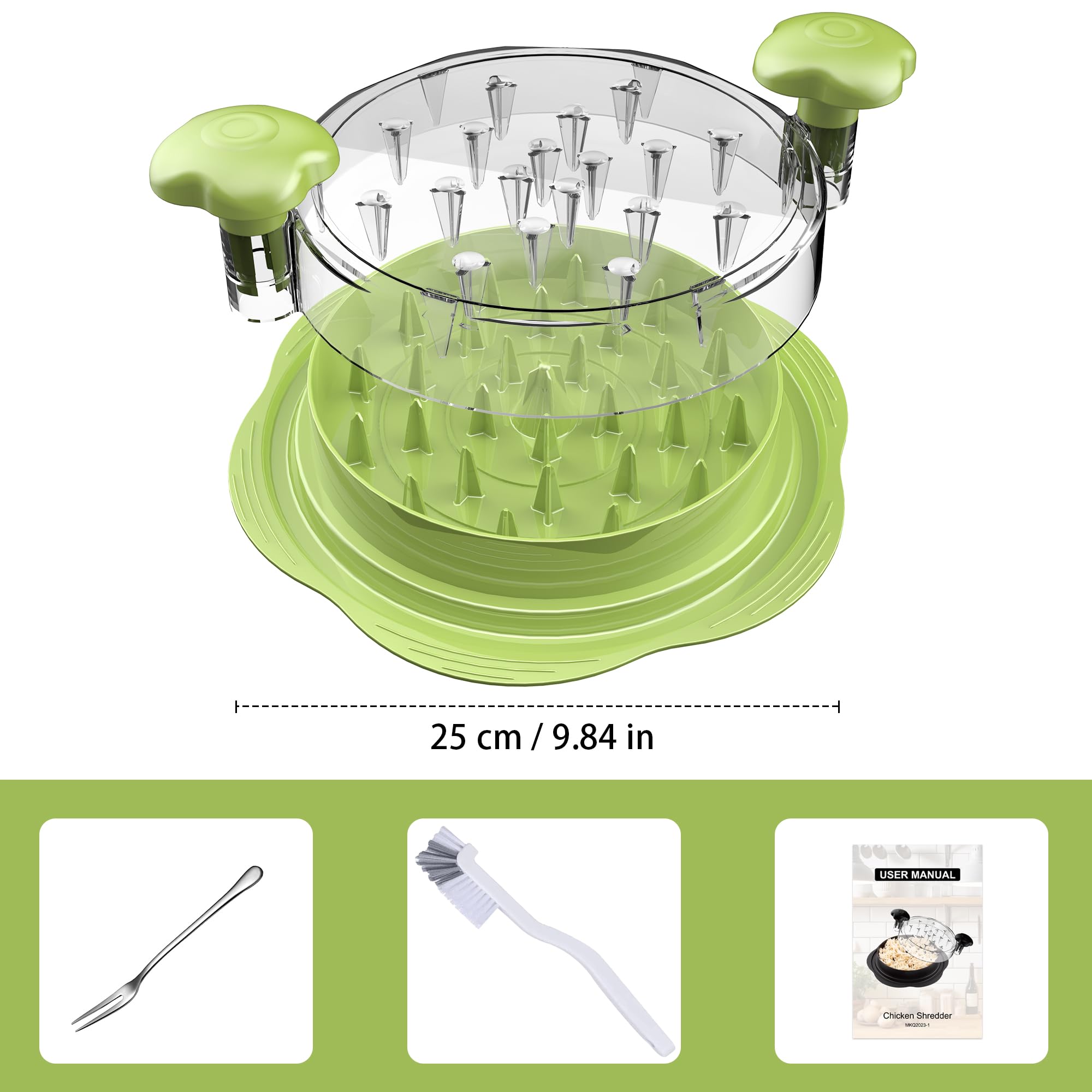 Suretivian colorful design adds joy to everyday meal prep.