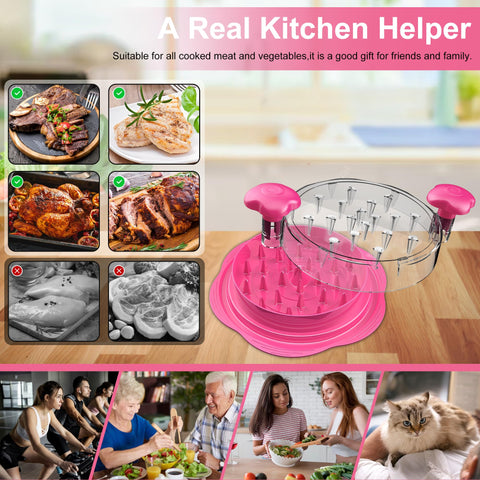 Suretivian flower-design lid adds style to your kitchen while shredding