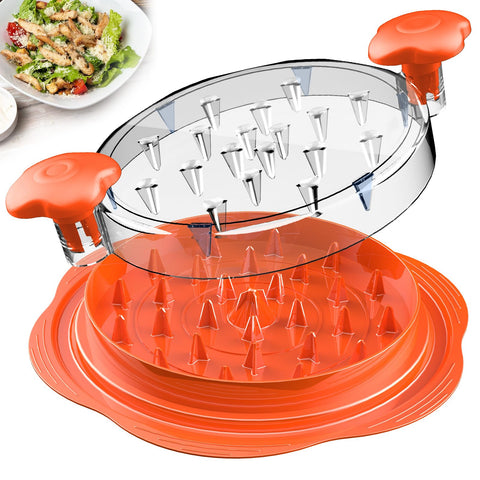 Suretivian chicken shredder with ergonomic handle for quick, even shredding.