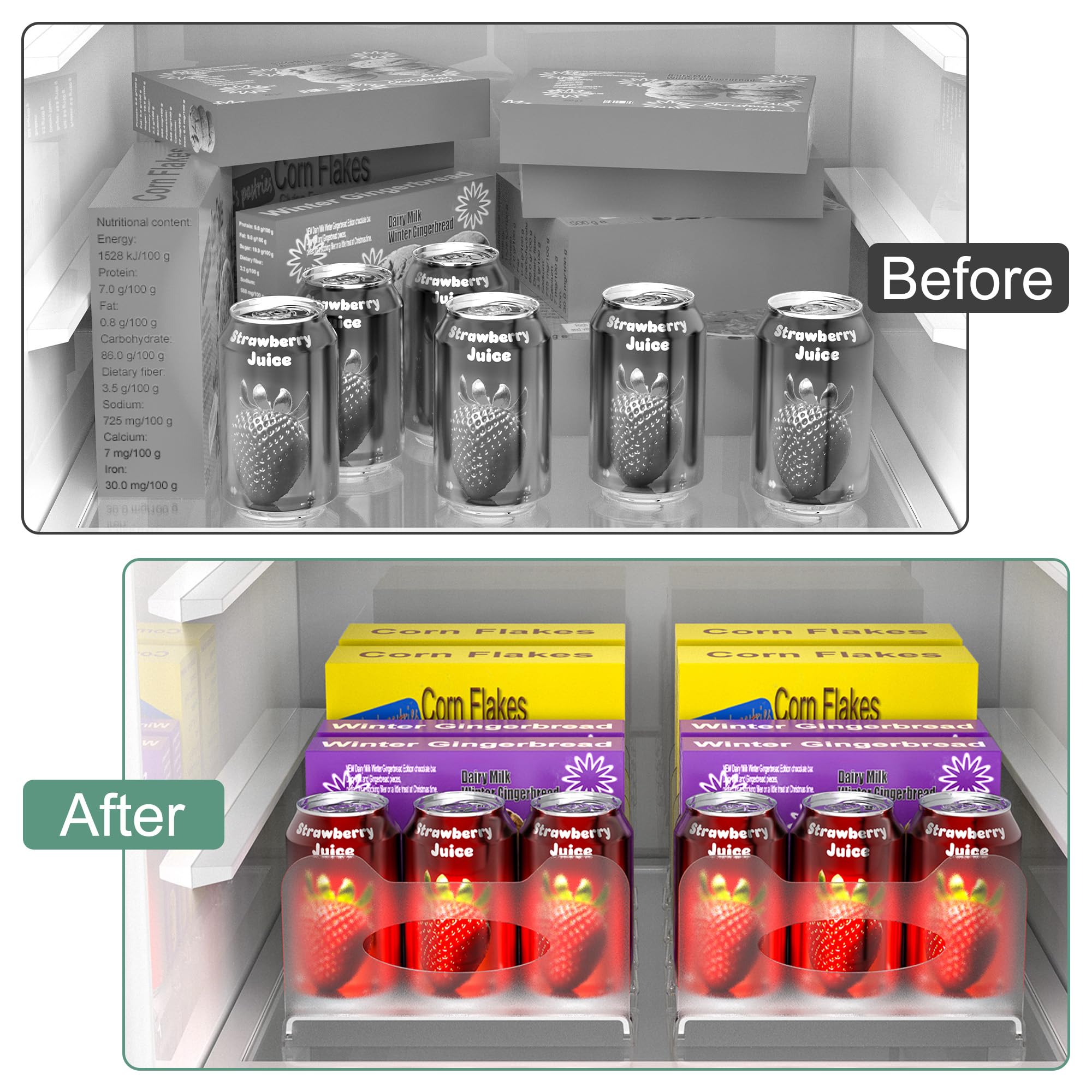 SURETIVIAN fits freezer and crisper drawers for frozen meals.