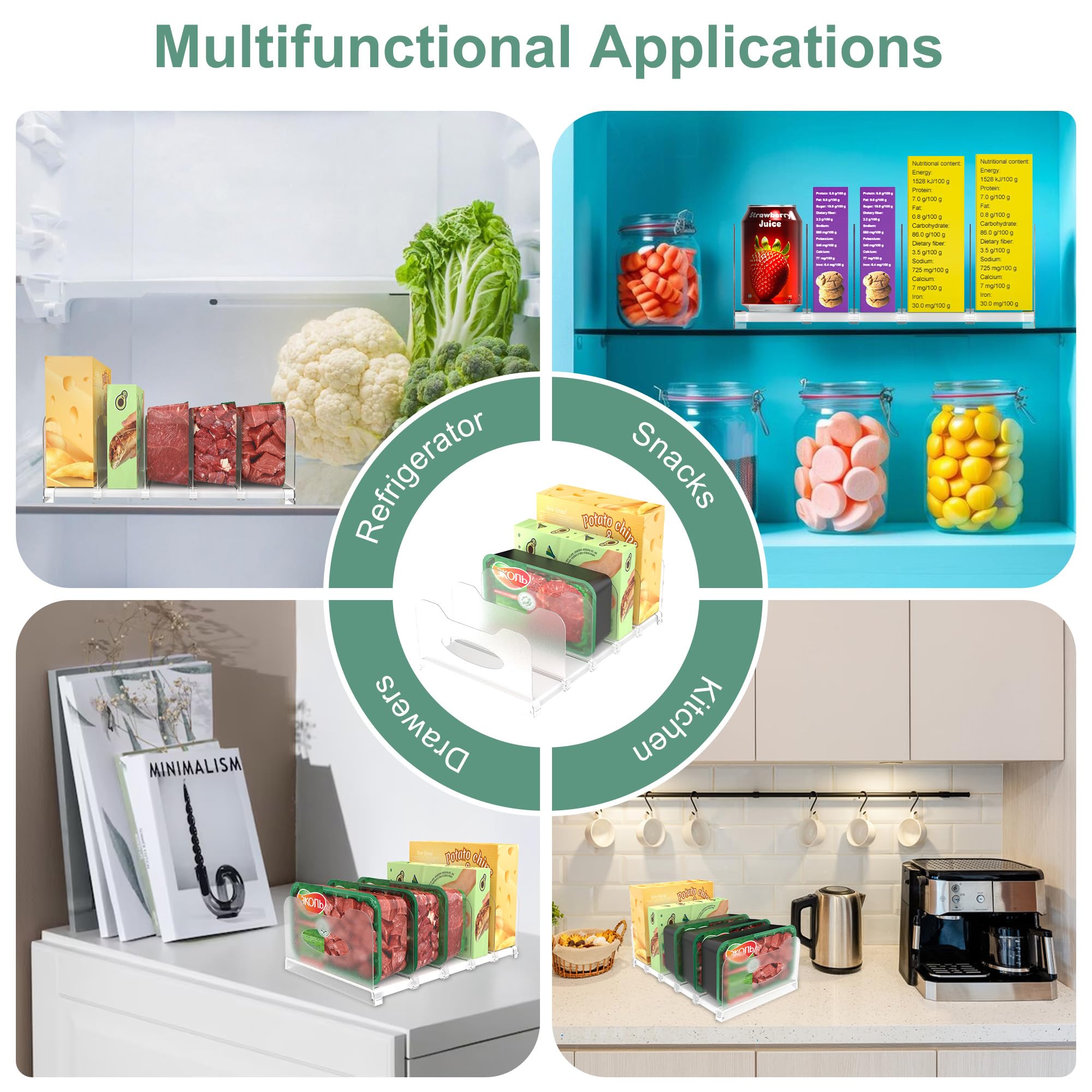 SURETIVIAN versatile use on countertops and shelves.