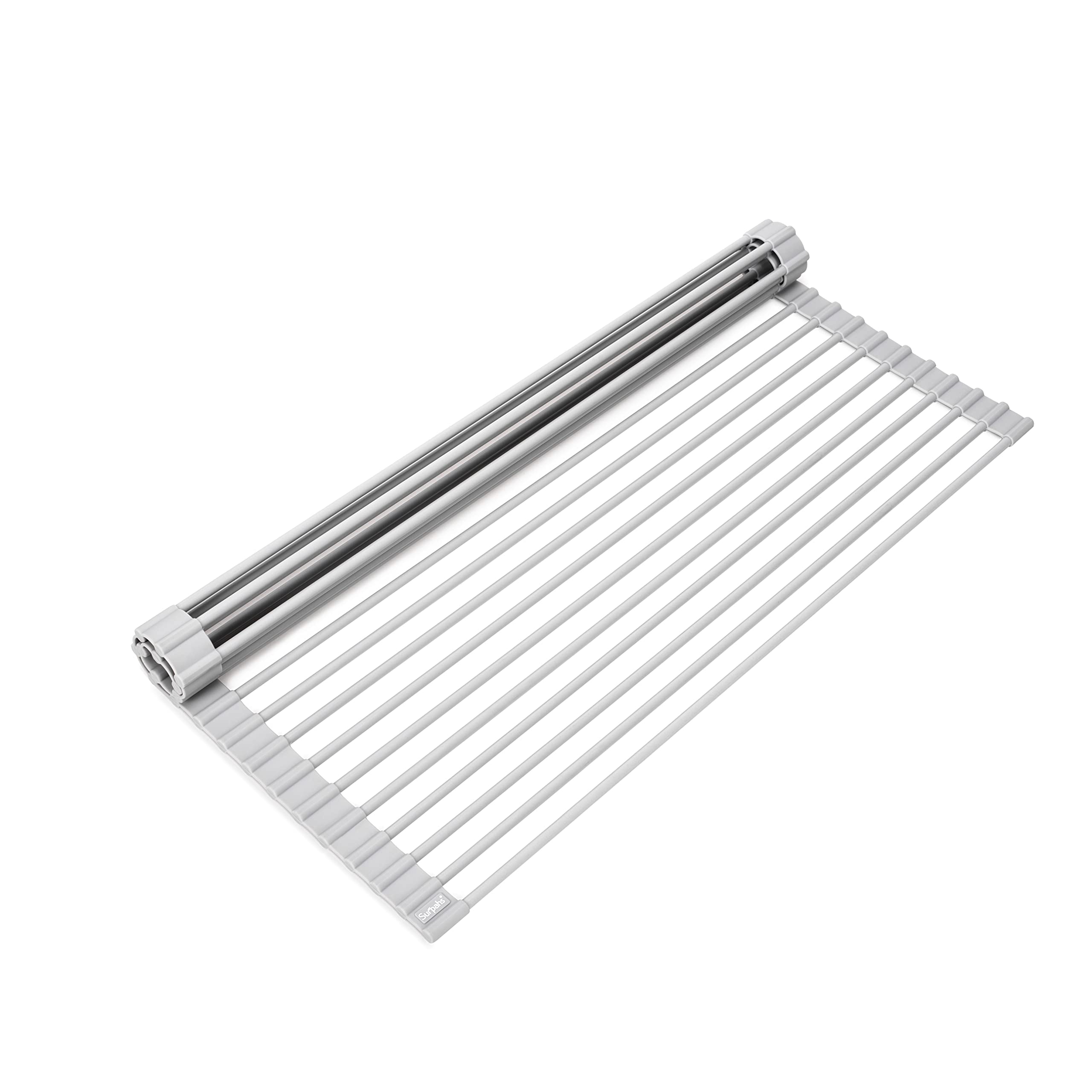 Surpahs roll-up drying rack with wide surface for large cookware