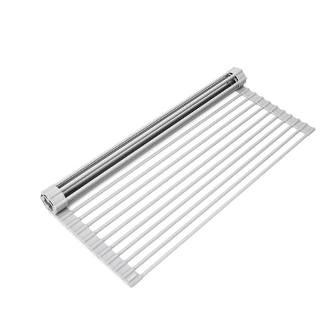 Surpahs roll-up drying rack with wide surface for large cookware