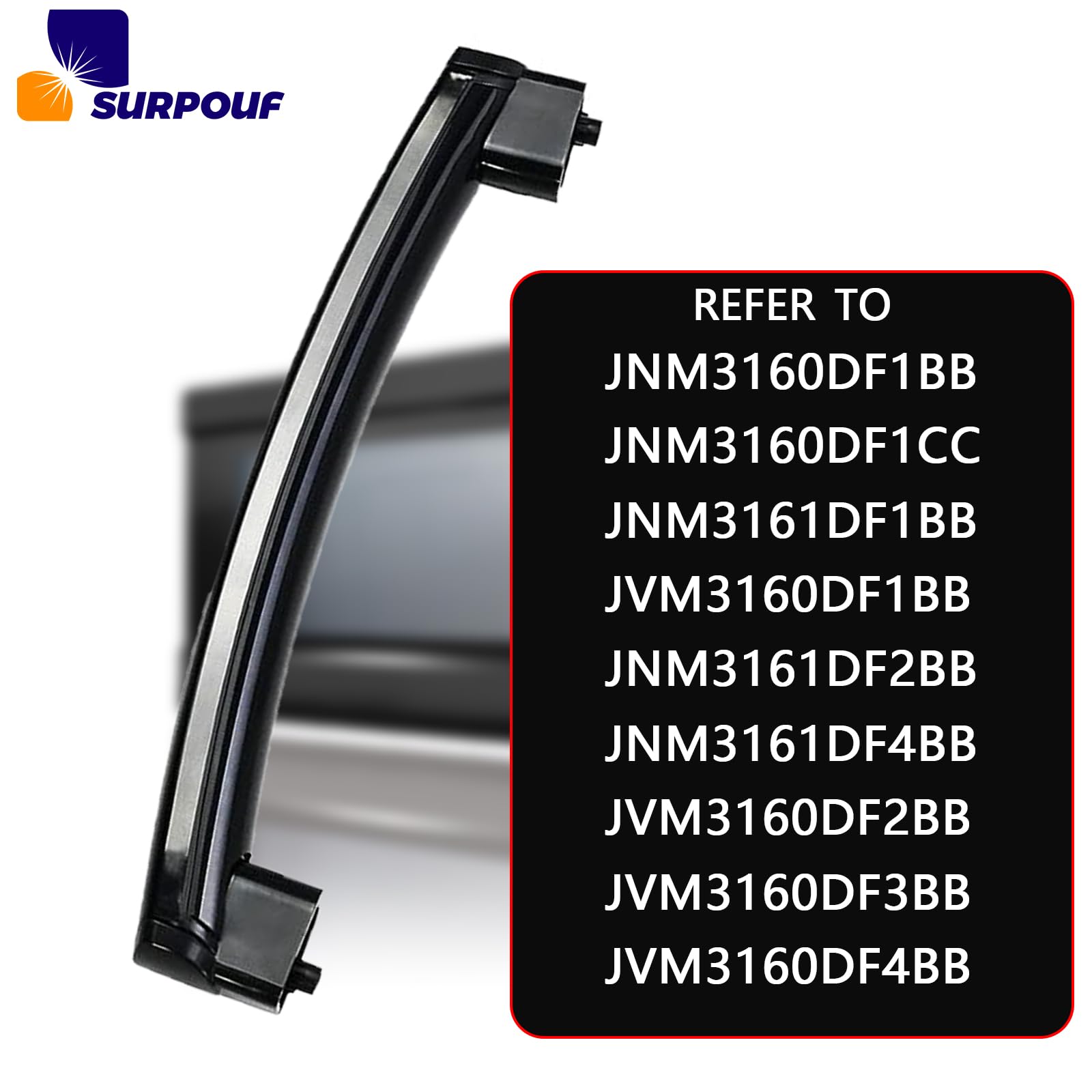 SURPOUF bracket detail showing integrated support for easy mounting.