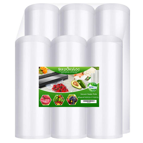 SurpOxyLoc 8x20 bags front view for durable storage and air removal