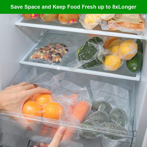SurpOxyLoc freezer storage scene highlighting clutter-free organized fridge