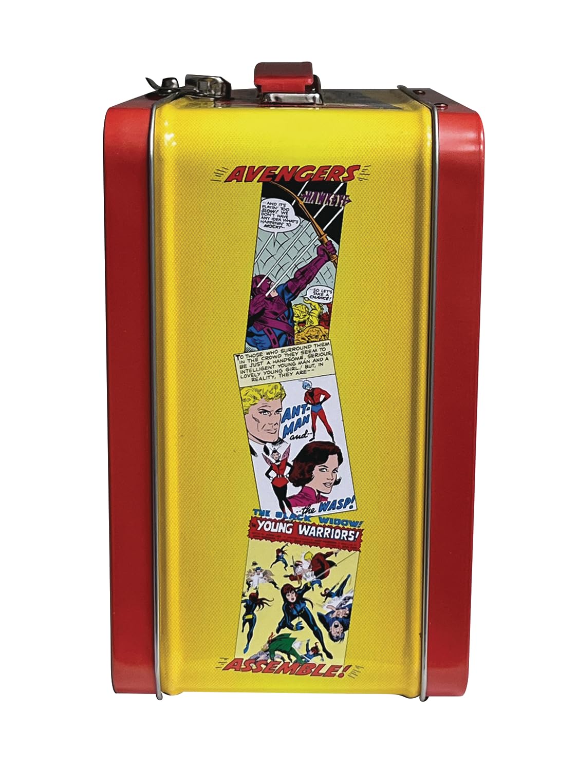 Surreal Entertainment Avengers Assemble beverage container front view complements the lunchbox