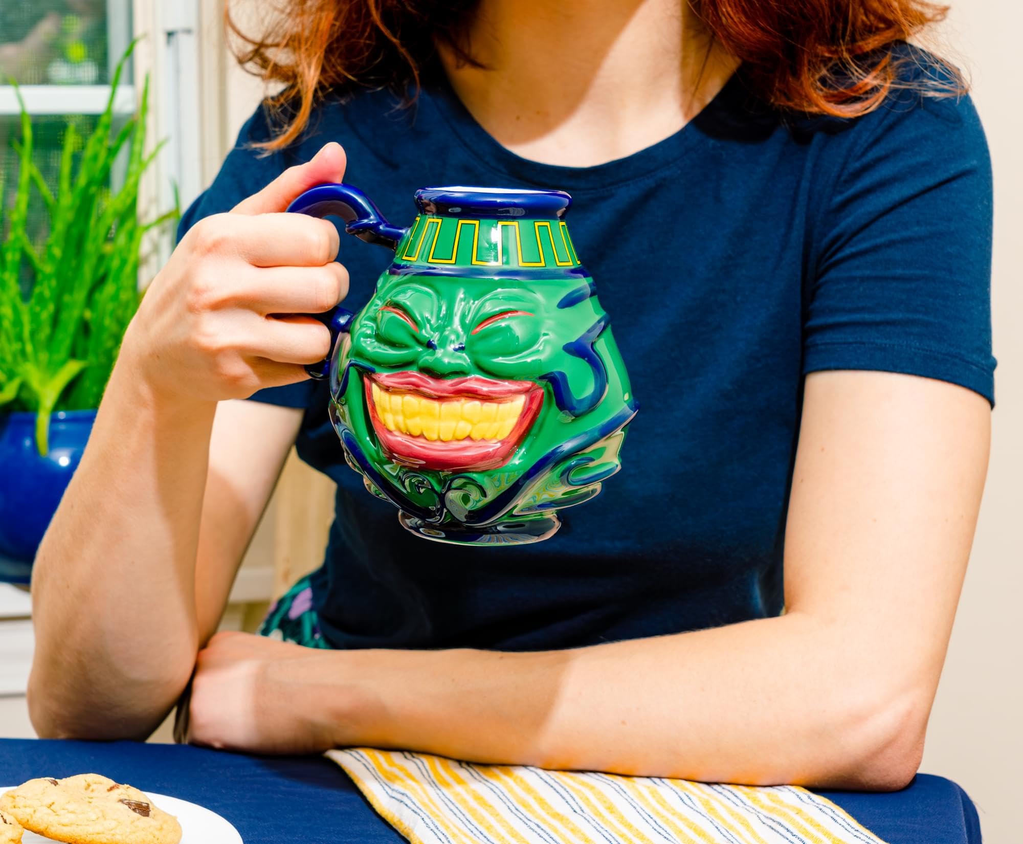 Surreal Entertainment Pot of Greed mug, display-ready collectible and drinkware option.