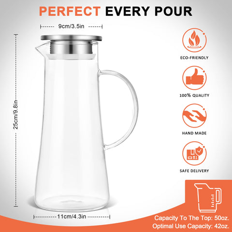 SUSTEAS adjustable lid design retains pulp and ice for personalized drinks.