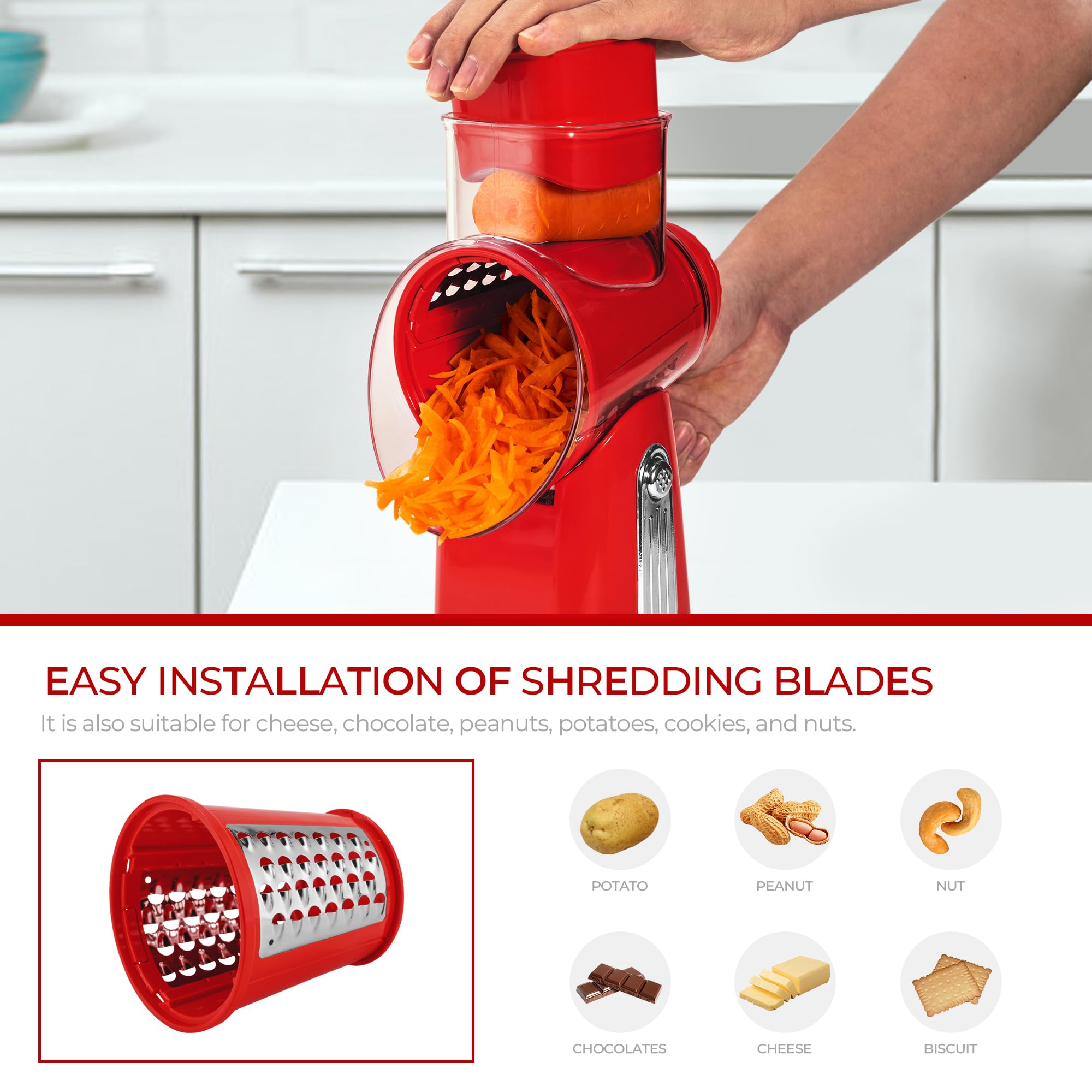 SUSTEAS blade storage box keeps blades organized and safe.