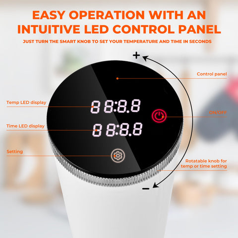 SUSTEAS digital timer and LED display for easy control