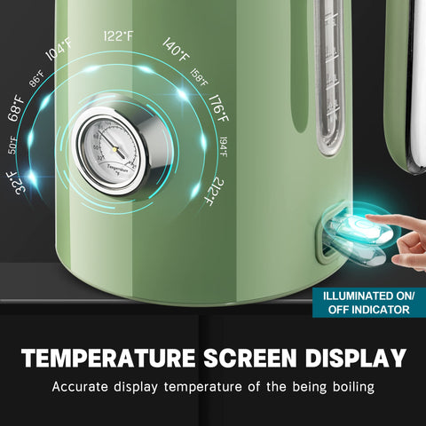 Ergonomic stay-cool handle on SUSTEAS kettle for comfortable pouring