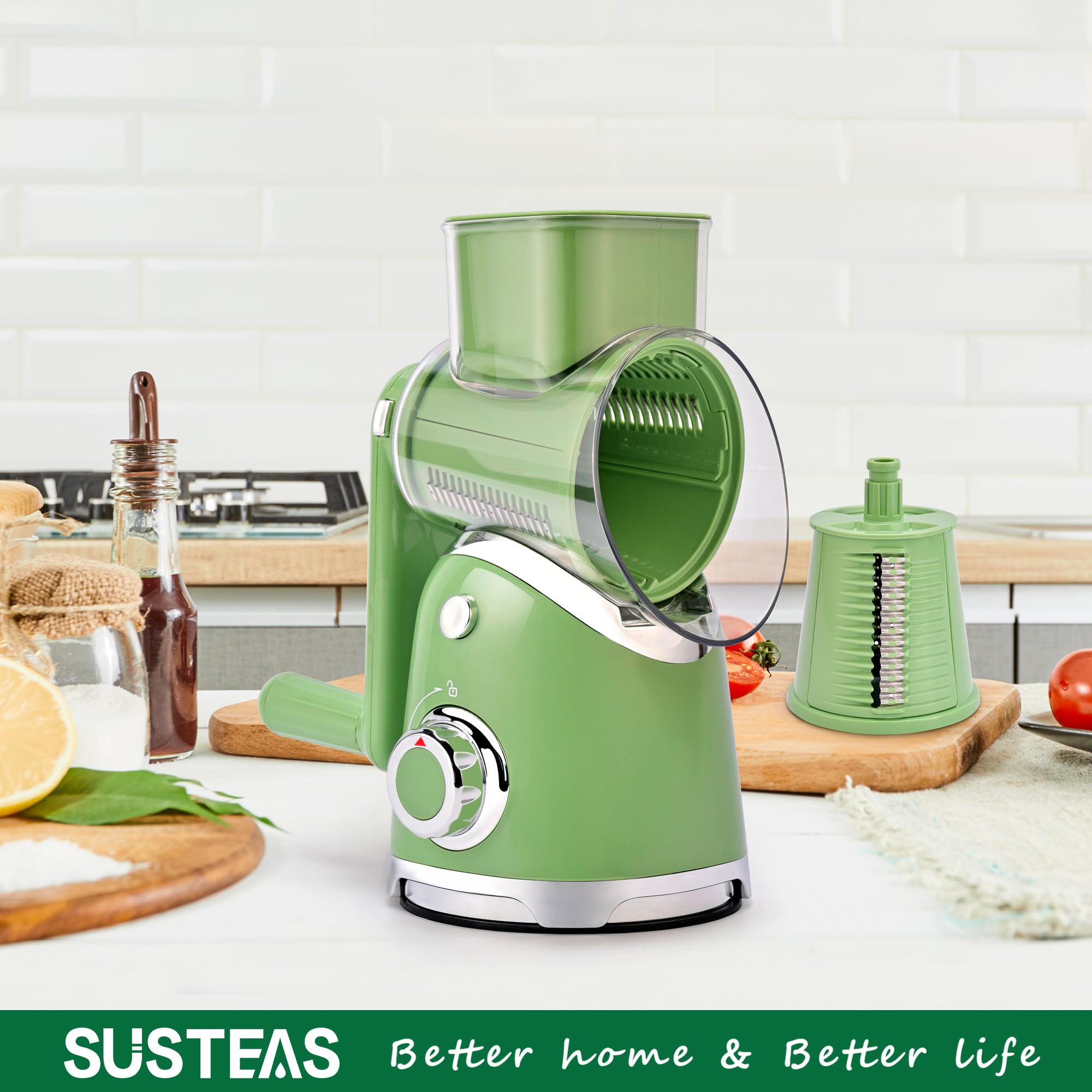 SUSTEAS kitchen use in action for snacks and toppings