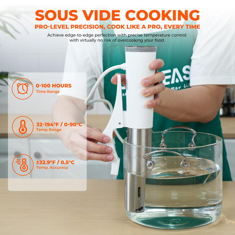 SUSTEAS vacuum pump in use for quick, reliable bag sealing