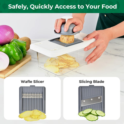 SUSTEAS Vegetable Chopper Egg White Separator helps light prep batches.
