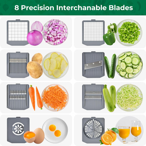 SUSTEAS Vegetable Chopper Lemon Squeezer captures fresh juice for dressings.