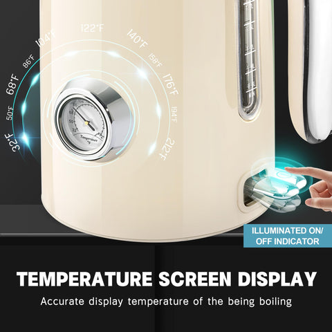 SUSTEAS 1.7 liter capacity boils water quickly for tea.