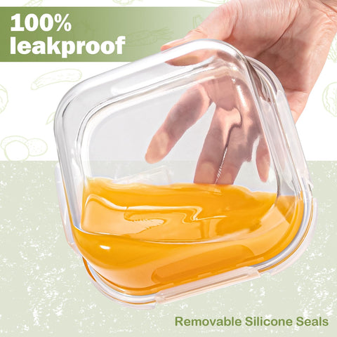 Susukkie stackable glass containers save pantry space.