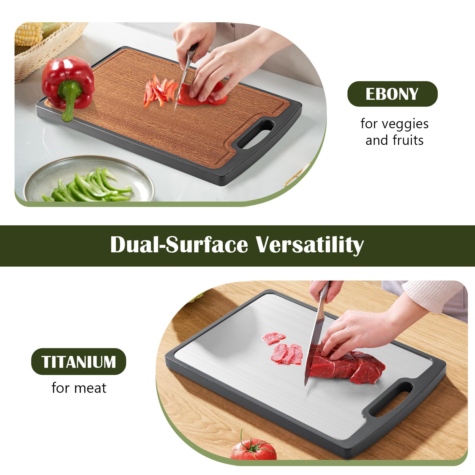 Sutaig juice groove: 360-degree channels catch liquids and keep counters clean