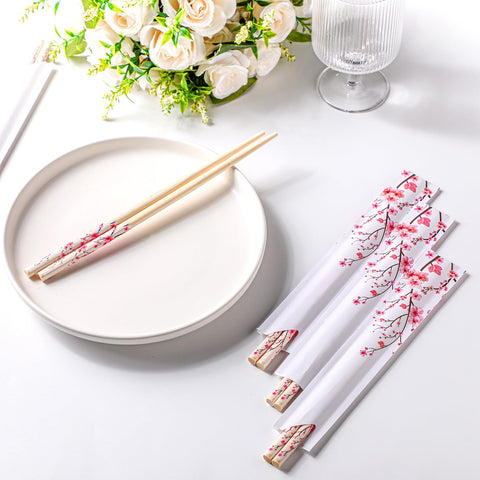Suttmin cherry blossom pattern design enhances table decor