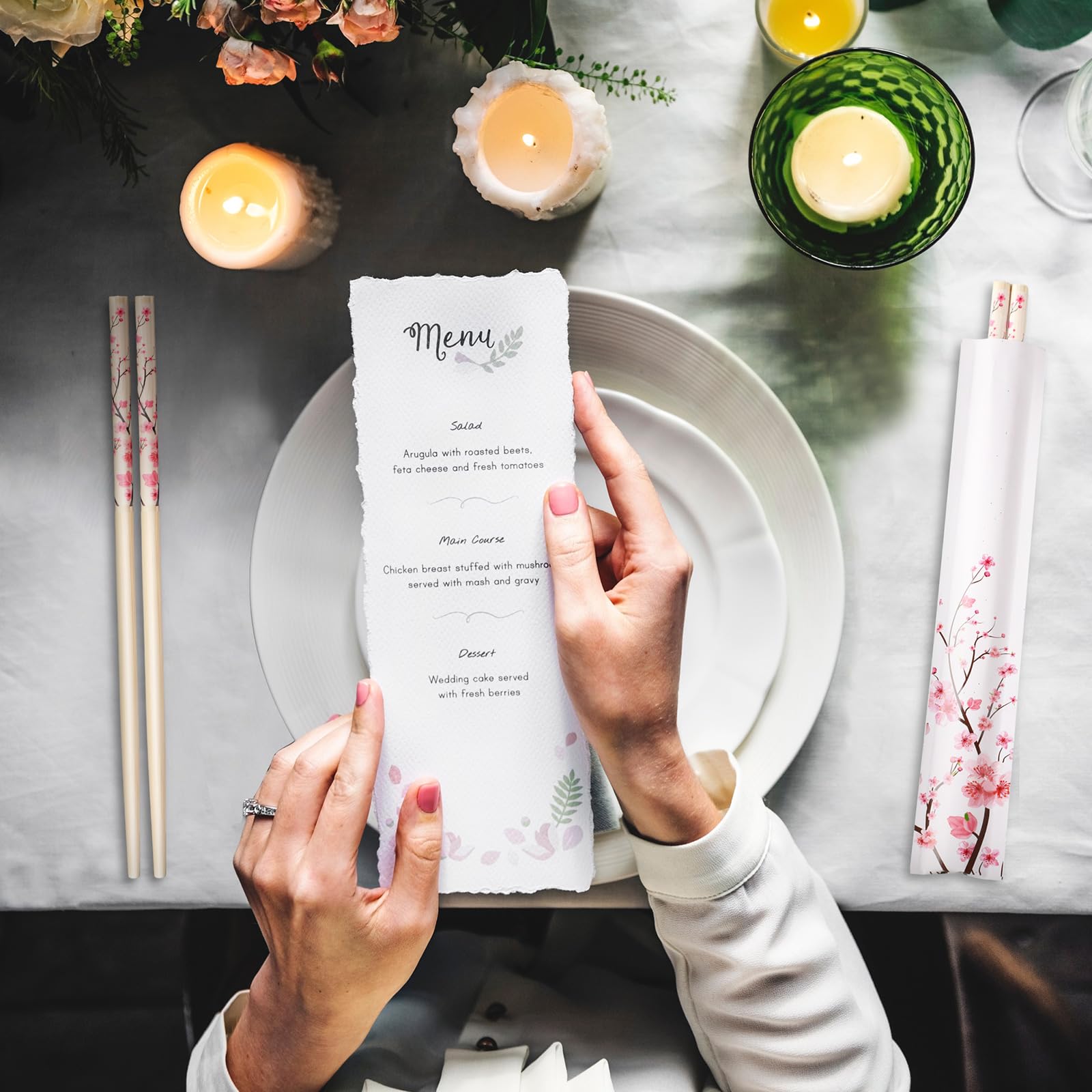 Suttmin disposable wedding chopsticks ideal for events