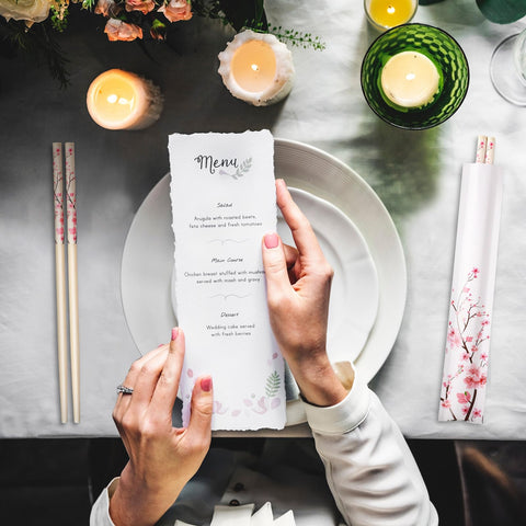 Suttmin disposable wedding chopsticks ideal for events
