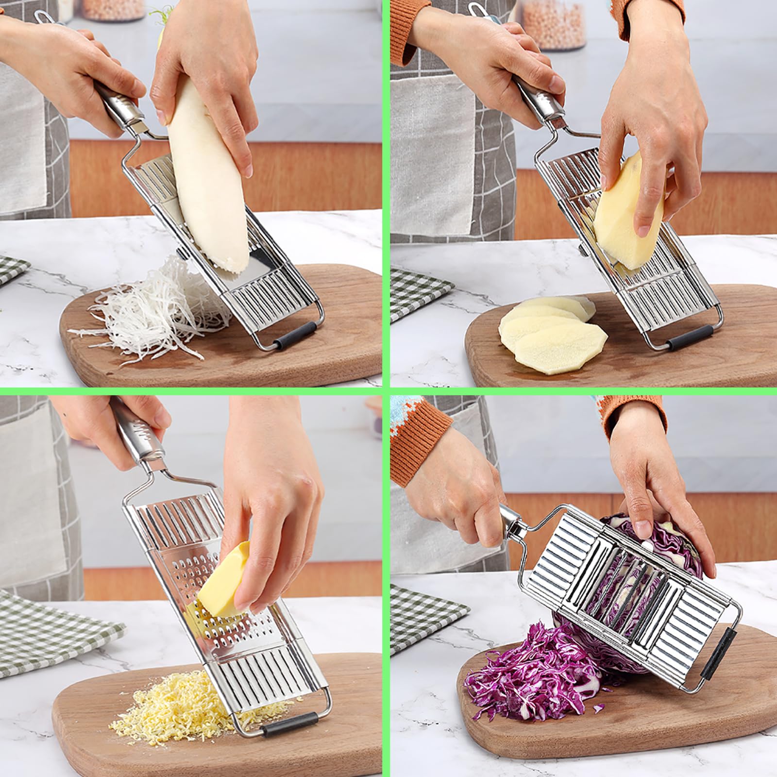 Ergonomic handle on Suuker 4 in 1 reduces wrist strain.