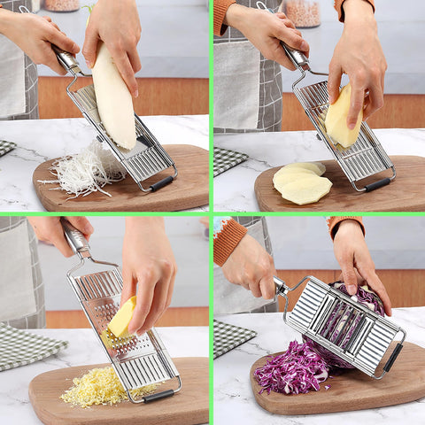 Ergonomic handle on Suuker 4 in 1 reduces wrist strain.
