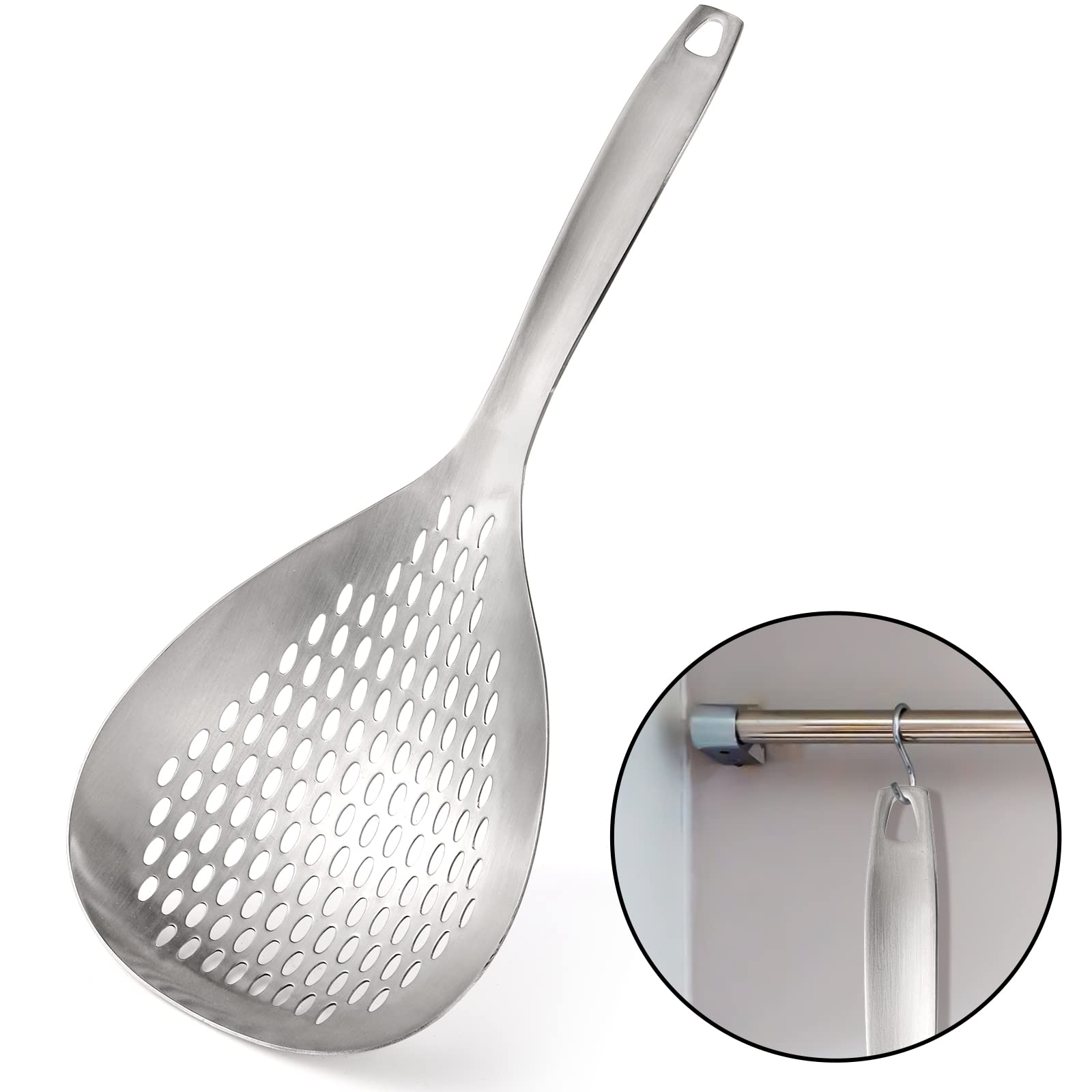 Suwimut hanging hole design keeps the kitchen organized and accessible.