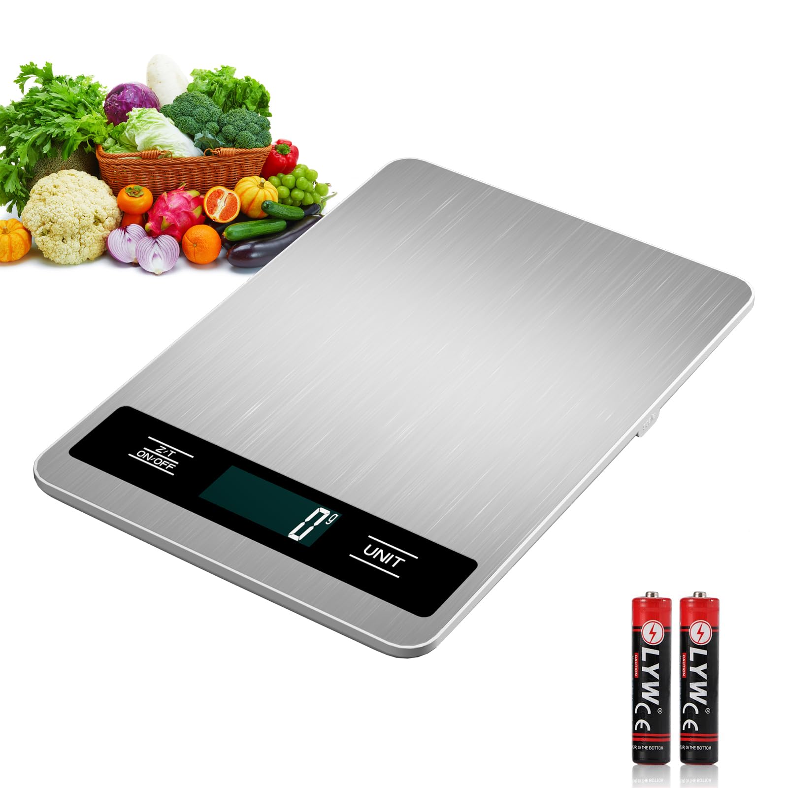 SUXOYIFH food scale shows grams and ounces for precise portion control.