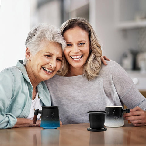 Suyika ceramic body with smooth glaze for durability and easy cleaning.