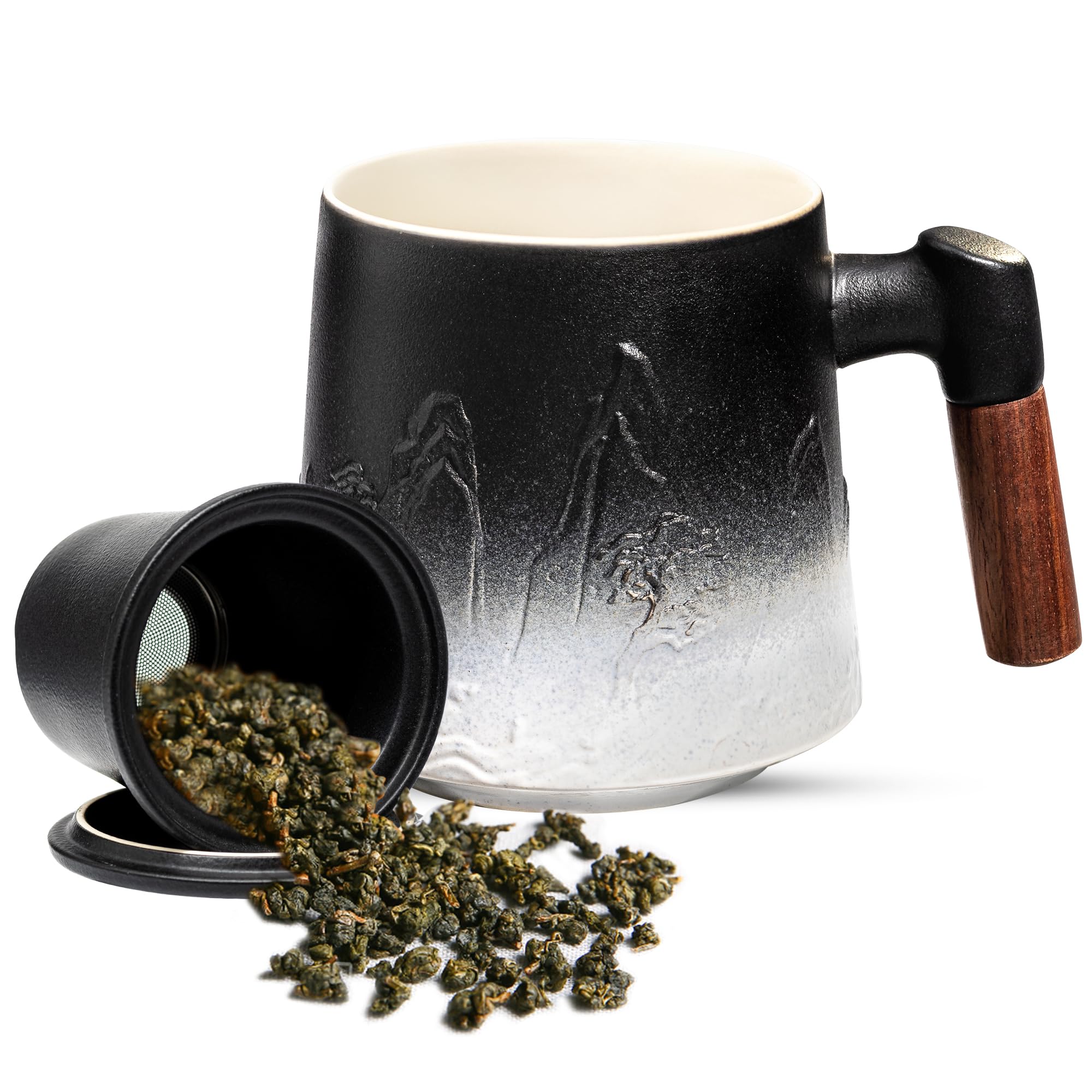 Suyika daily tea routine ceramic cup supports flavorful steeping.