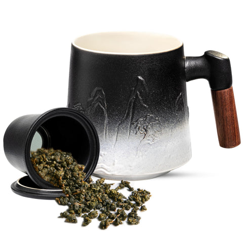 Suyika daily tea routine ceramic cup supports flavorful steeping.